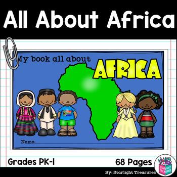 Preview of All About Africa Complete Unit with Activities for Early Readers