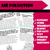 All About Air Pollution | Science Reading Comprehensions, 