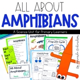 Amphibians Unit: Fact Pages, Life Cycle, Interactive Noteb