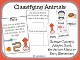 All About Animals- A Science Concept Adapted Book for Auti
