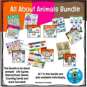 Preview of All About Animals Bundle