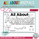 All About Animals NGSS mini-book
