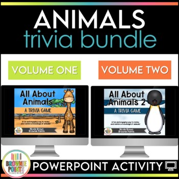 Preview of Animal Classifications PowerPoint Games Bundle | Digital