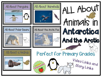 All About Animals in Antarctica and the Arctic-Primary Grades by  waytooprimary