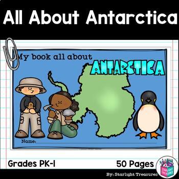 Preview of All About Antarctica Complete Unit with Activities for Early Readers