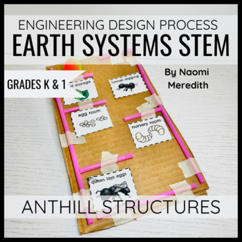 Preview of All About Ants for Kindergarten | Anthill Structures STEM