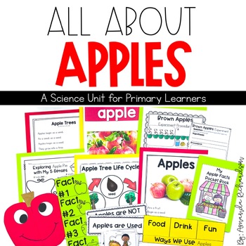 Preview of Apples Activities, Apple Life Cycle, Apple Tasting, Apple Craft
