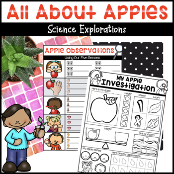 Preview of All About Apples Science Activities for Preschool