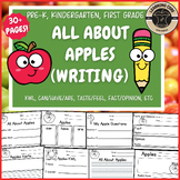All About Apples Writing Fall Apples PreK Kindergarten Fir