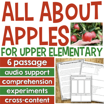 Preview of All About Apples for Upper Grades - Oxidation, Tasting, Johnny Appleseed
