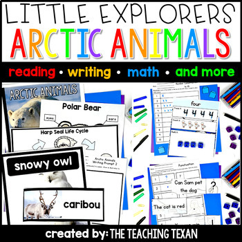 Preview of All About Arctic Animals, Arctic Habitat | Non-Fiction Literacy, Math, Science