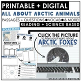 All About Arctic Animals- Reading and Science Activities w