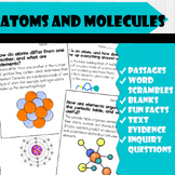 All About Atoms and Molecules | Science Reading Comprehens