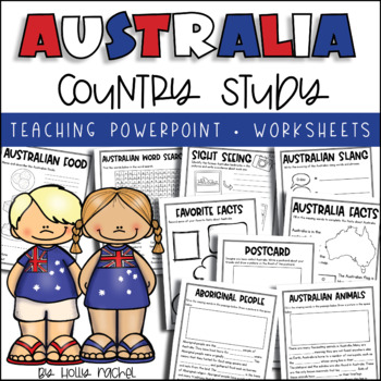 Preview of All About Australia - Country Study