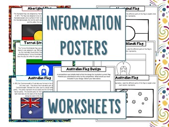 tricky Bevis Stolt Australian Flags Posters and Worksheets by Ridgy Didge Resources