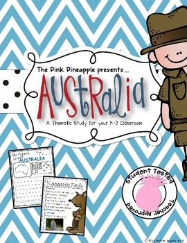 Preview of All About Australia for the K-2 Classroom