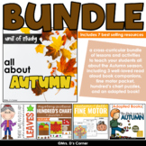 All About Autumn Thematic Unit Bundle | Fall Lesson Plans 
