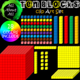All About BASE TEN Blocks Clip Art Set {AllAboutAll} {AAA}