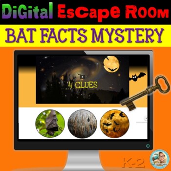 Preview of All About BATS | Halloween Digital Escape™ Room | Google Apps™