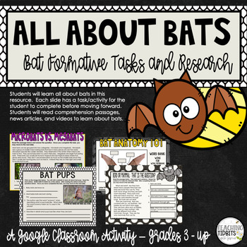 Preview of Distance Learning, Bat Activities, Bat Research, Bat Google, Bats