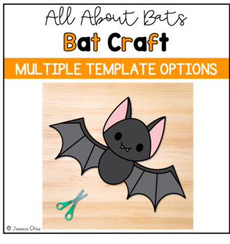 All About Bats: Bat Craft and Writing | NO PREP | Science Animal Research
