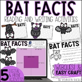All About Bats Webquest Reading Comprehension Activities &