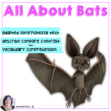 Bats Book and Language Activities for Speech
