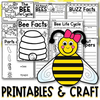 All About Bees for Young Learners by Cara's Creative Playground | TPT