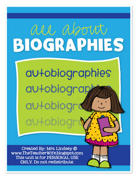 Preview of All About Biographies!