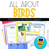 Birds Unit: Life Cycle, Facts, Interactive Notebook Pages 