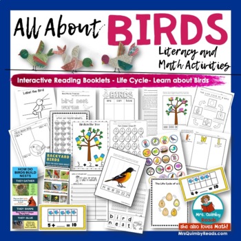 Preview of All About Birds | Primary Readers & Writers | 1st Grade Science | 1st Grade ELA