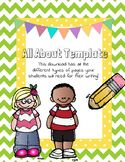 All About Book Template (Animal and Biography)