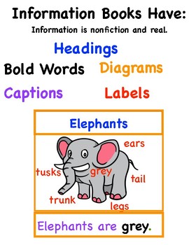 All About Books Anchor Chart