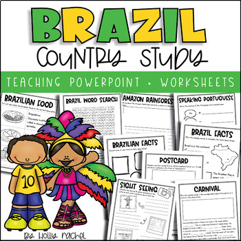 Preview of All About Brazil - Country Study