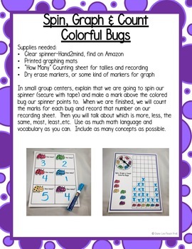All About Bugs & Insects 5-Day Lesson Plan for Preschool, PreK, K