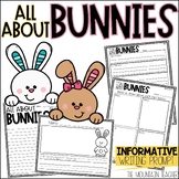 All About Bunnies Writing Prompt and Spring Craft for East
