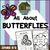 All About Butterflies (Grades K-3 Ontario Curriculum)