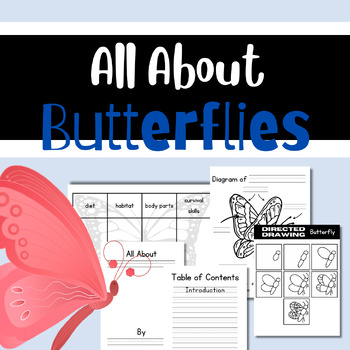 All About Butterflies (Informational Writing) by Mrs Greens Collections