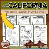 All About California Puzzle Mini Book for Upper Levels