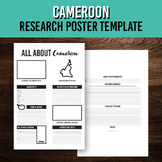 All About Cameroon Country Research Poster Printable