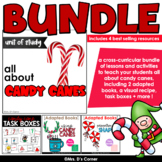 All About Candy Canes Thematic Unit Bundle | Candy Cane Le