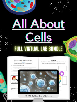 Preview of All About Cells Full Virtual Lab Bundle