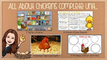 Preview of All About Chickens COMPLETE UNIT PACK