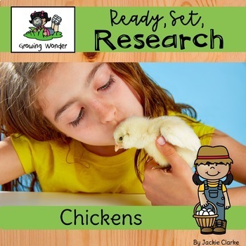 Preview of All About Chickens (Nonfiction Informational Writing Animal Research Project)