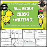 All About Chicks Writing Baby Chicks Farm PreK Kindergarte