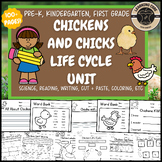All About Chicks and Chickens Life Cycle Writing PreK Kind