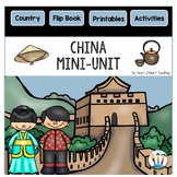 All About China Activities Mini-Unit Worksheets & Flipbook