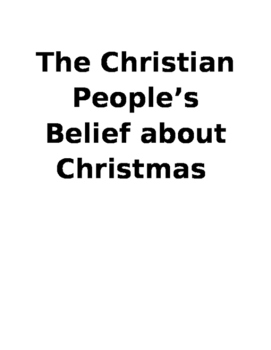 Preview of All-About Christian Christmas History