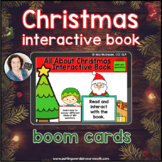 Christmas Interactive Book | Boom Cards™ with WH-questions