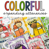 Colorful Expanding Utterances (+BOOM Cards)